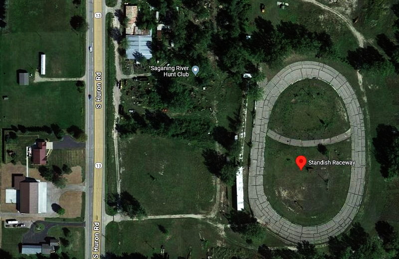 Standish Speedway (Standish Raceway) - Aerial Map (newer photo)